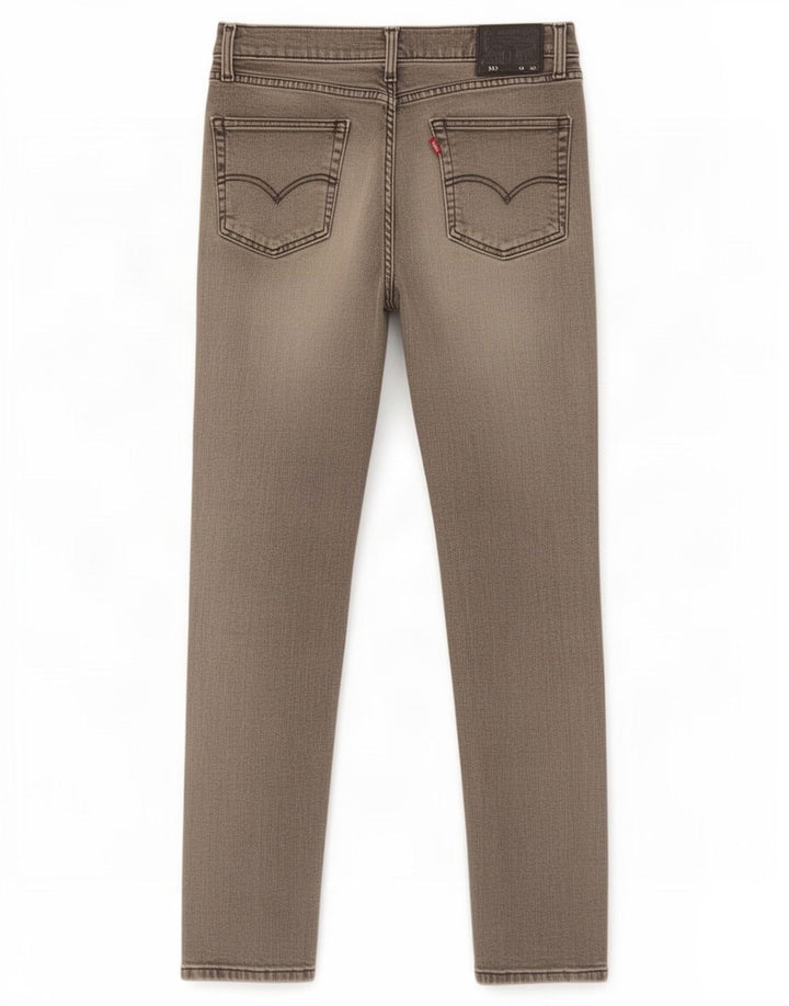 Мужские джинсы Levi's 511 Slim W33 L32 Серые хлопковые
