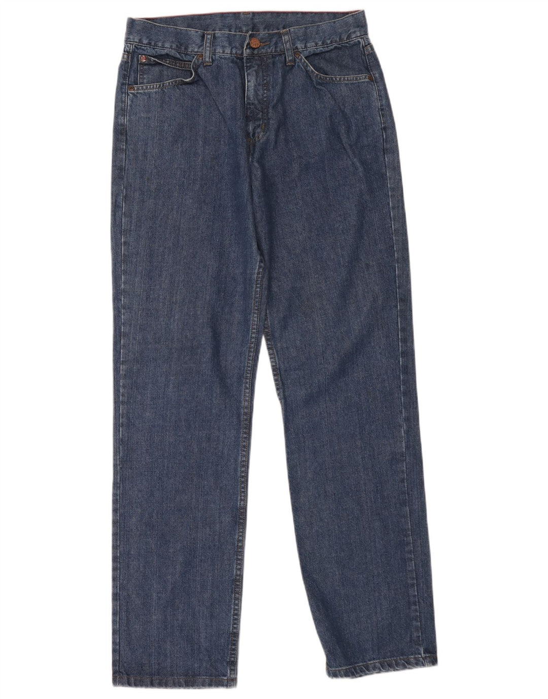 Мужские прямые джинсы Wrangler W34 L33, синий хлопок