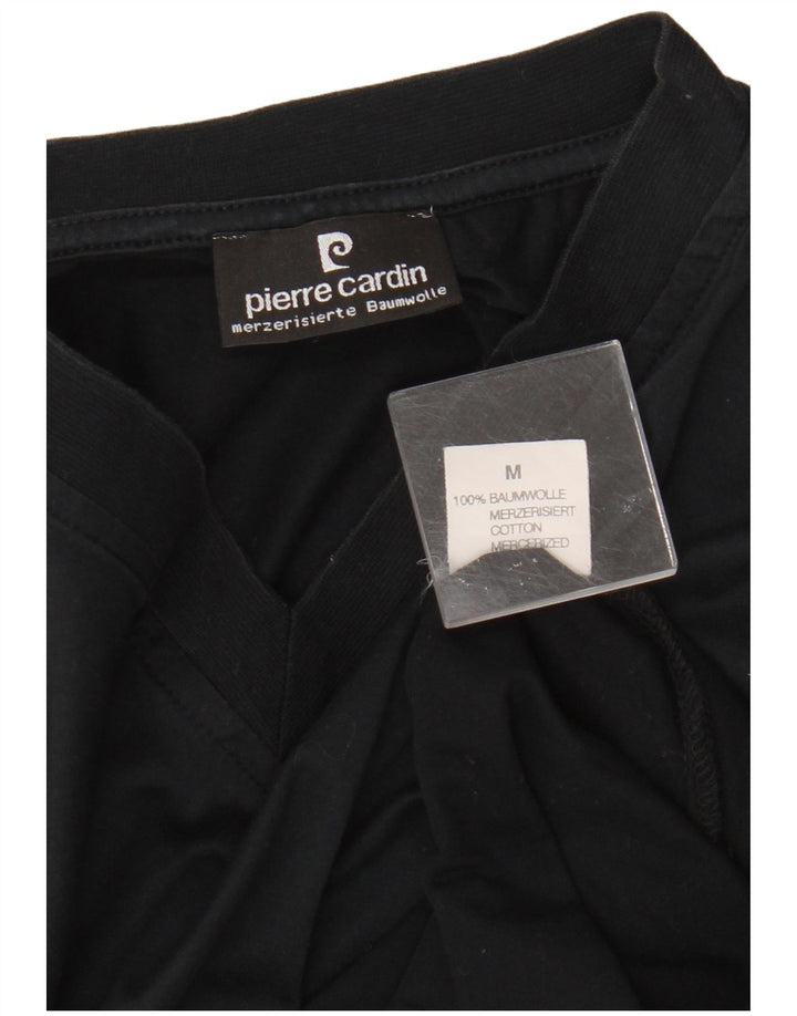 Мужская футболка Pierre Cardin Top Medium Black Cotton