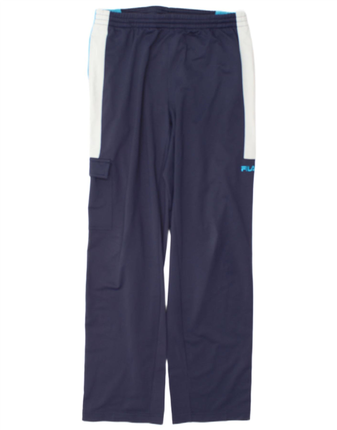 Мужские спортивные брюки Fila IT 50 Medium Navy Blue Полиэстер с цветными блоками