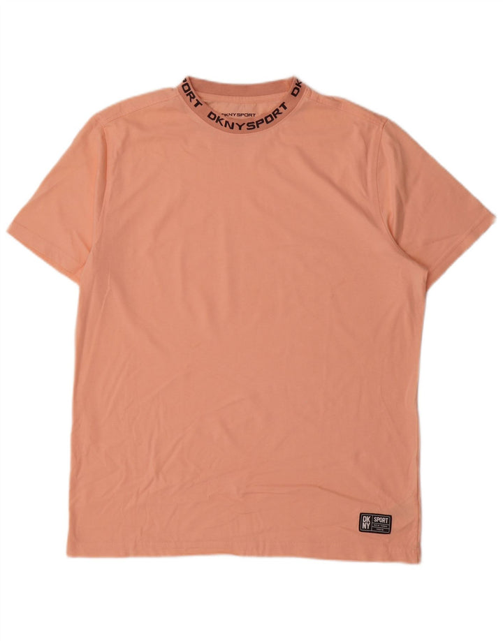Dkny Мужская футболка с рисунком, большой розовый хлопок