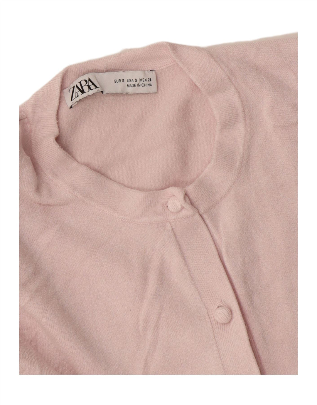 Женский кардиган Zara UK 10, маленький розовый
