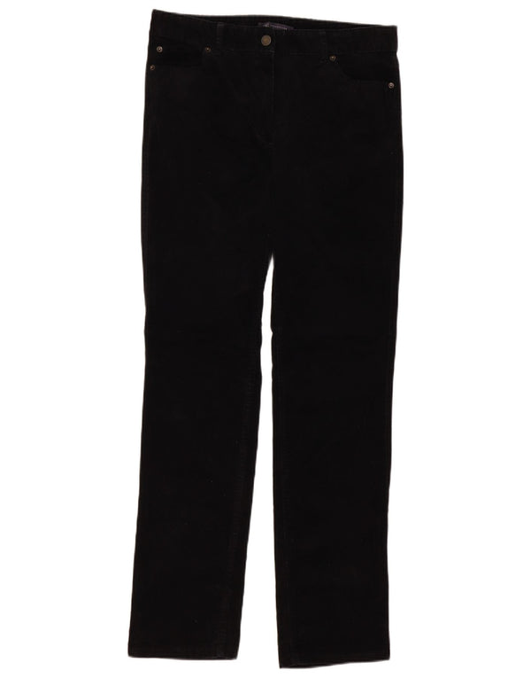 Женские вельветовые брюки с высокой талией Marks & Spencer UK 12 Medium W32 L30 Bl