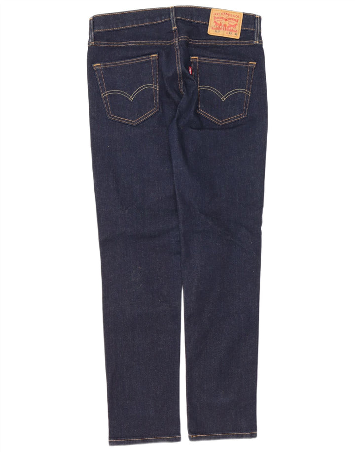 Мужские джинсы Levi's 511 Slim W33 L32 Темно-синие, хлопок