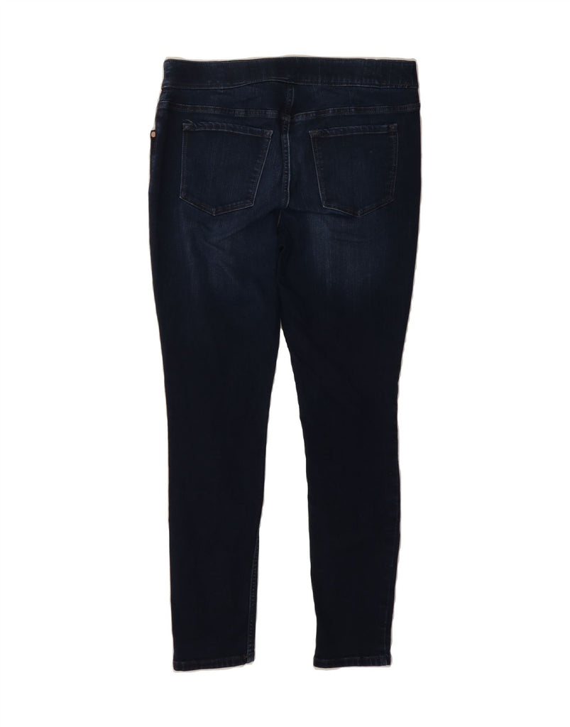 LEE Womens Riders Mid Rise Skinny Jeans US 8 Medium W39 L28 Navy Blue Vintage Lee and Second-Hand Lee from Messina Hembry 