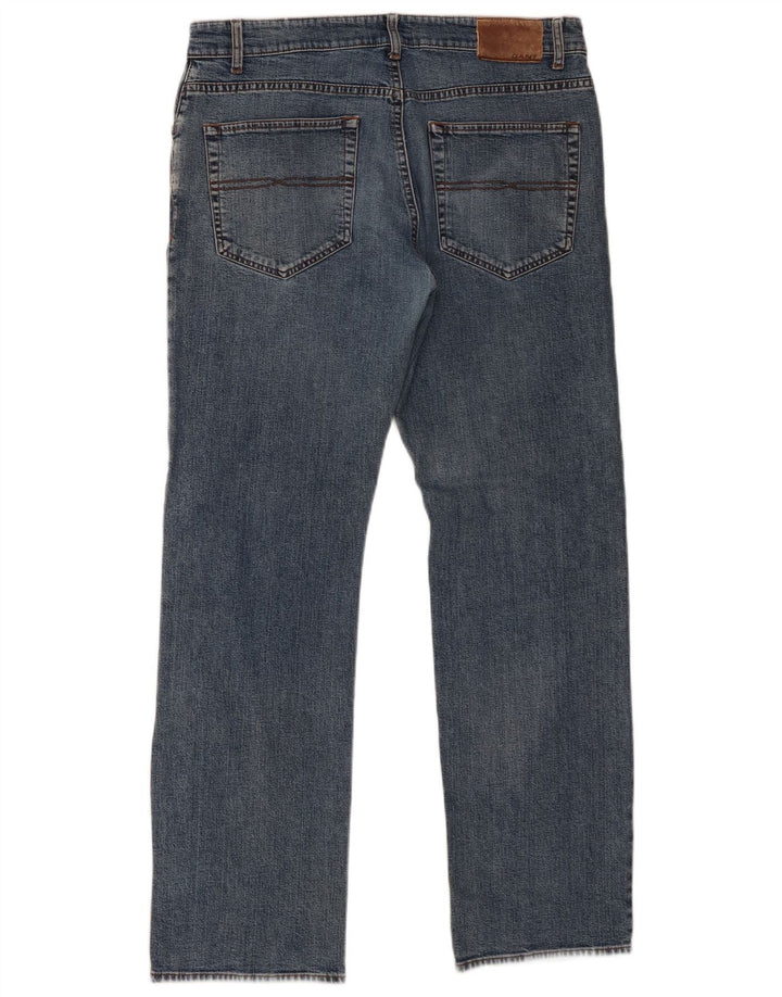 Мужские прямые джинсы Gant W34 L32, синий хлопок