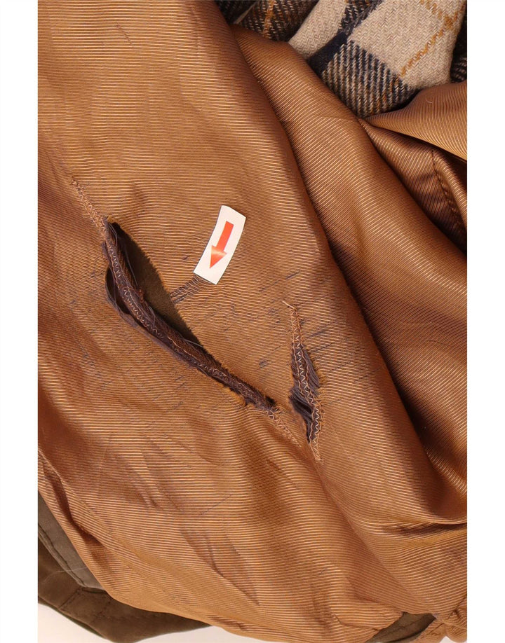Мужское пальто B.S.M UK 42 XL Хаки Полиамид