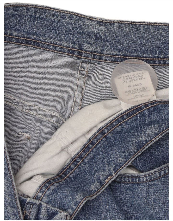 Женские джинсовые шорты LEE свободного кроя, США 20, 3XL, W38, синие, хлопок