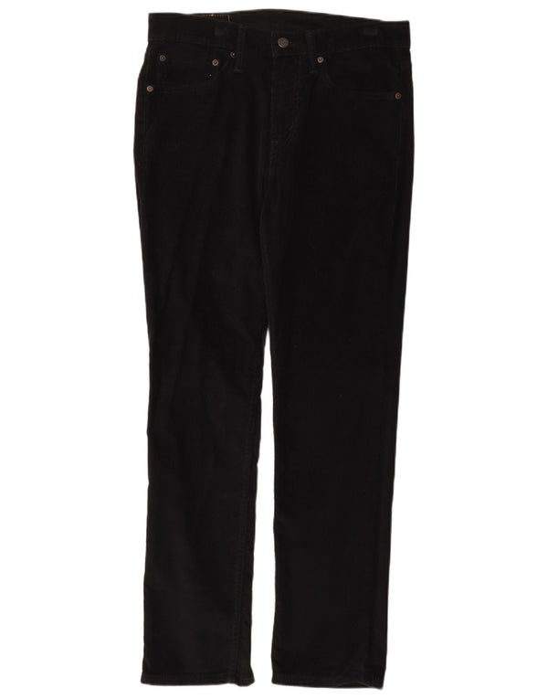 Мужские вельветовые брюки Levi's 511 W31 L30, черные, хлопковые