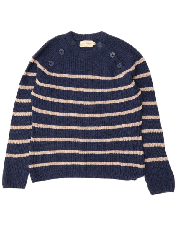 Женский джемпер с круглым вырезом SEASALT CORNWALL, Великобритания 14, большой темно-синий