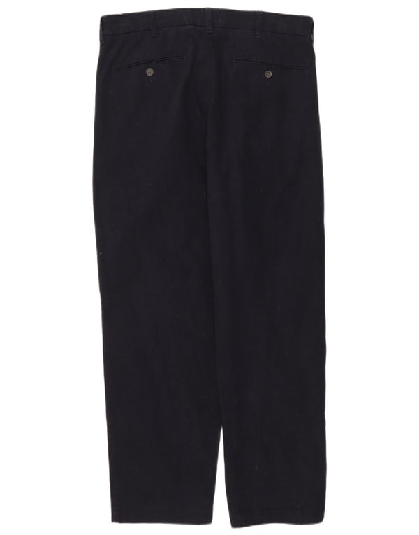 Мужские брюки-чиносы Marks & Spencer W34 L31 темно-синие, хлопок