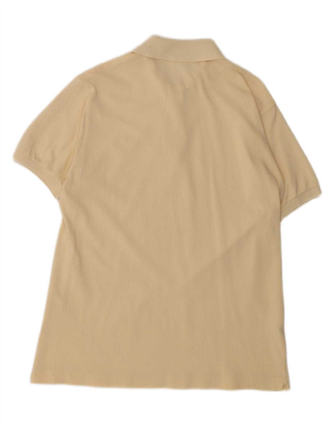 Мужская рубашка-поло стандартного кроя Lacoste, размер 4, средний желтый, хлопковая классика