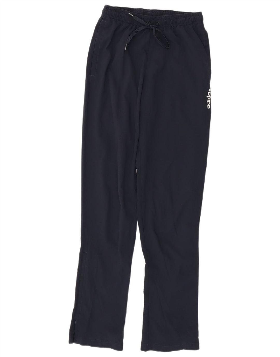 Женские спортивные брюки Adidas UK 10, маленькие, темно-синие, полиэстер