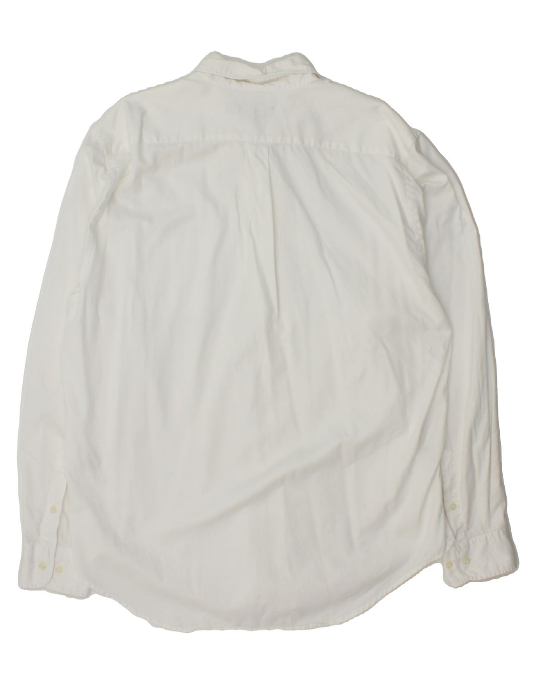 BLUNAUTA Mens Shirt Size 44 XL White Cotton Vintage Blunauta and Second-Hand Blunauta from Messina Hembry 