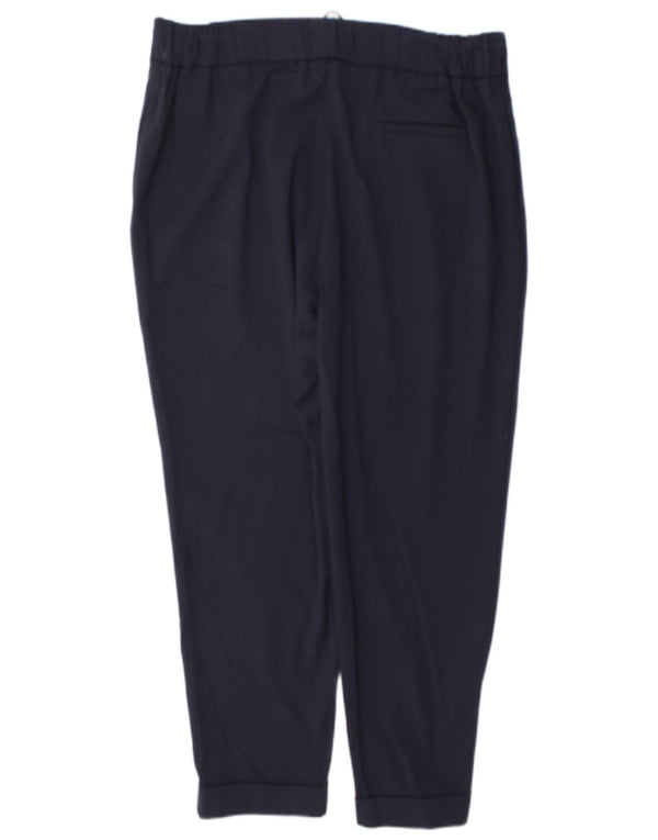 Женские брюки чинос Marks & Spencer UK 16, большие W34 L27, темно-синие