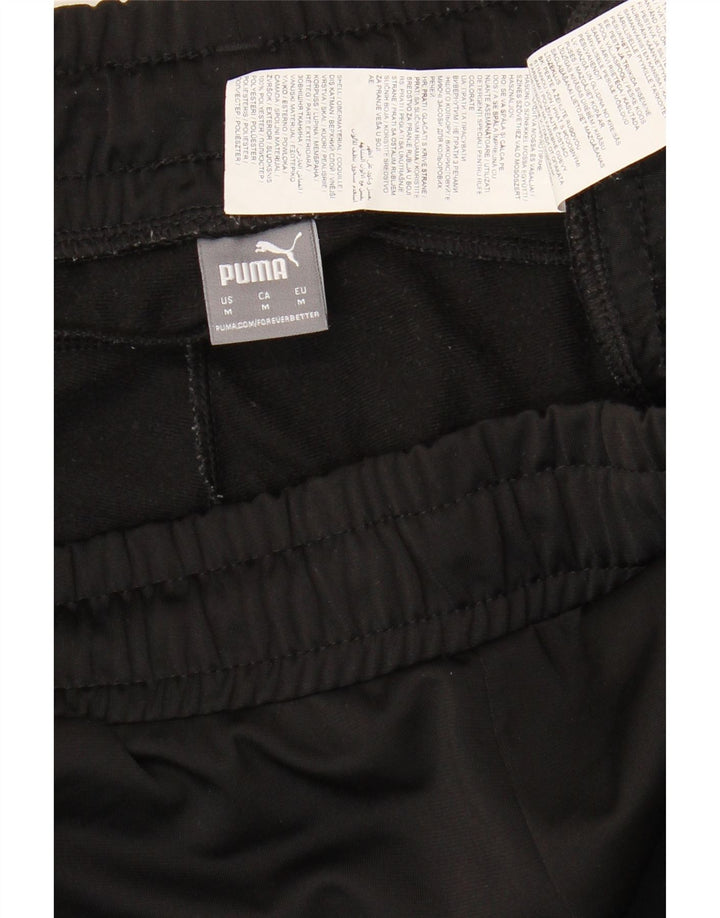Мужские спортивные брюки Puma, джоггеры, средний черный, полиэстер