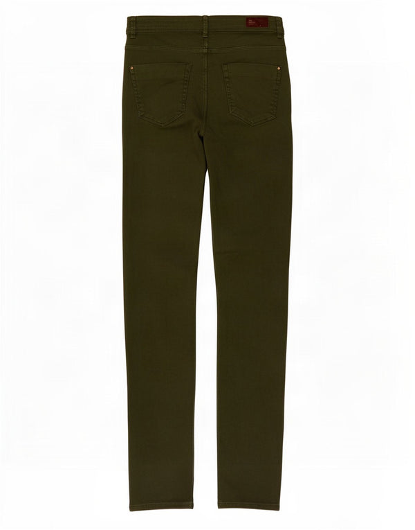 Женские джинсы скинни Zara Trafaluc EU 36 XS W26 L31 Хаки, хлопок