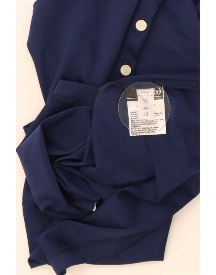 Женская рубашка-поло Sergio Tacchini IT 44 Medium Navy Blue Colorblock