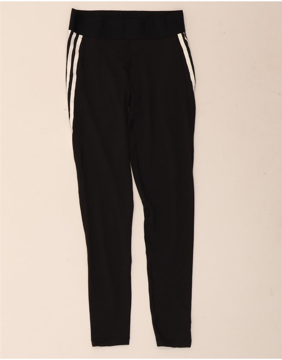 Женские леггинсы Adidas Aeroready UK 8/10, маленький черный полиэстер