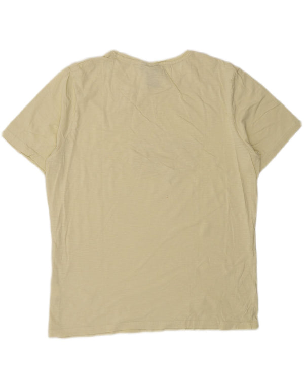 Женская футболка с рисунком Maui and Sons Top UK 20 2XL, желтый хлопок
