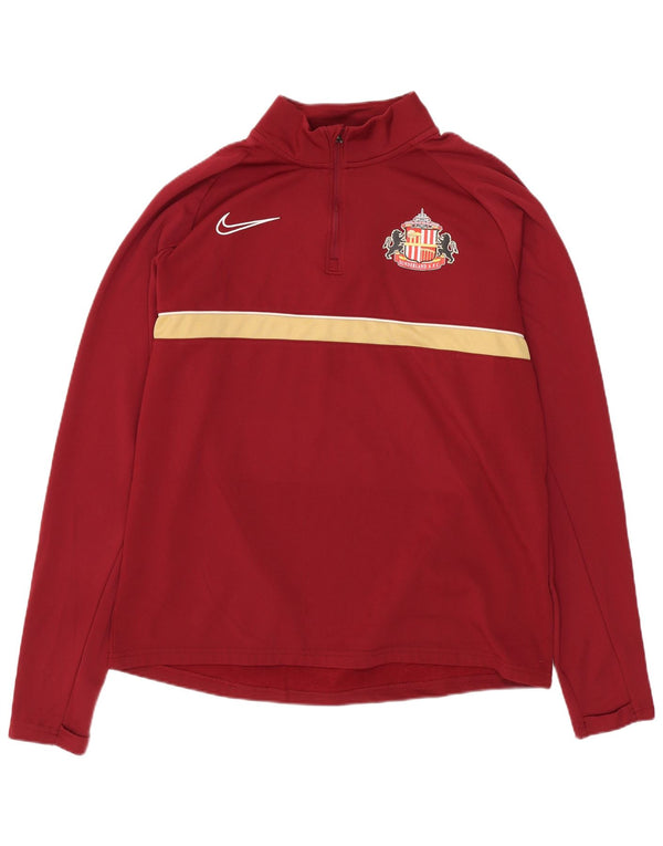 Nike Mens Sunderland A.F.C. Pullover Tracksuit Top Medium Burgundy
