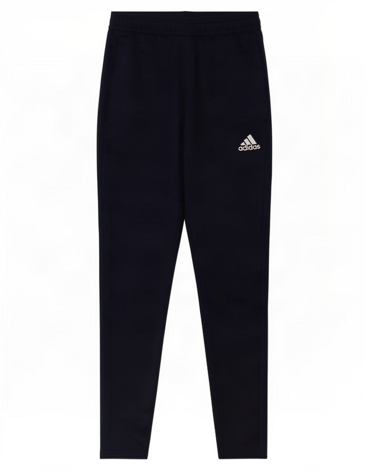 Мужские спортивные брюки Adidas Climacool, маленькие темно-синие, полиэстер