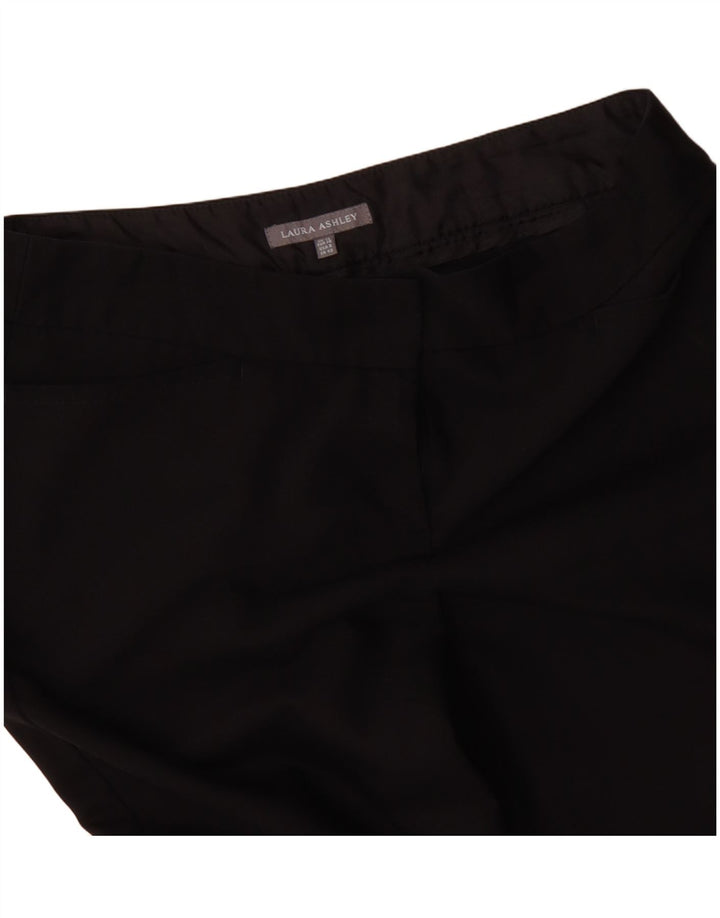 LAURA ASHLEY Женские узкие повседневные брюки UK 12 Medium W32 L31 Черные