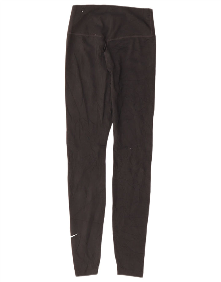 Женские леггинсы Nike UK 6 XS, черный полиэстер