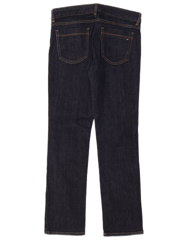 Женские прямые джинсы Tommy Hilfiger US 6 Medium W32 L30 Темно-синие
