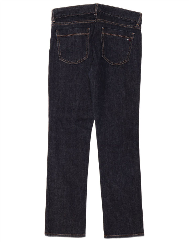 Женские прямые джинсы Tommy Hilfiger US 6 Medium W32 L30 Темно-синие