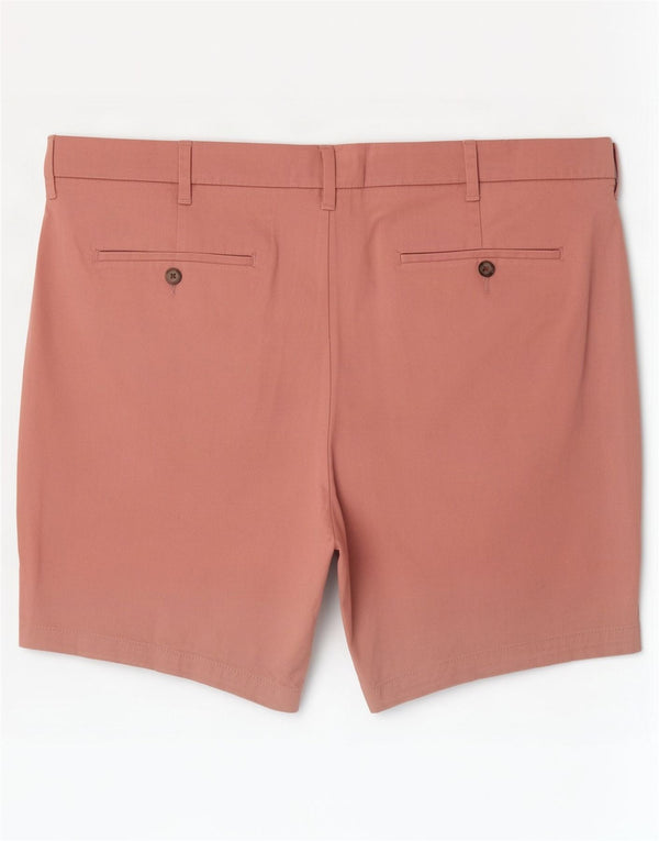 Мужские шорты чиносы Marks & Spencer стандартного кроя W40 XL, розовые, хлопок