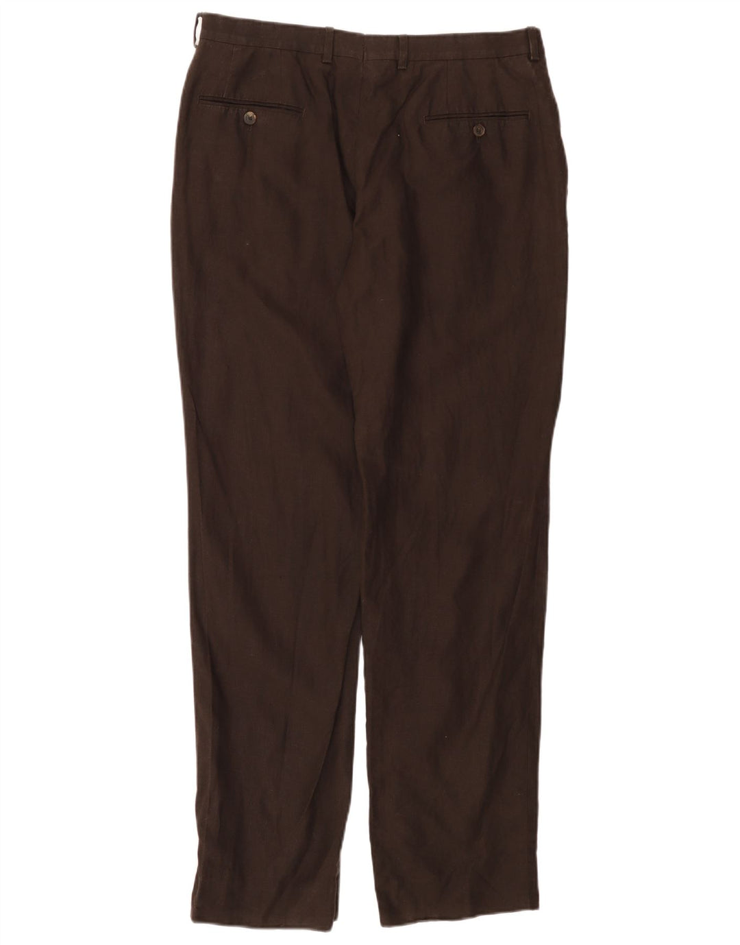 MASSIMO DUTTI Женские прямые брюки чинос EU 44 Large W34 L30 Коричневые