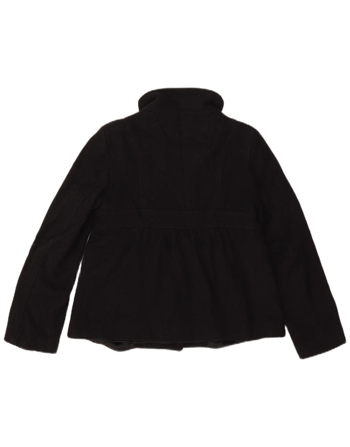 Женское полупальто Benetton IT 42 Medium Black Wool