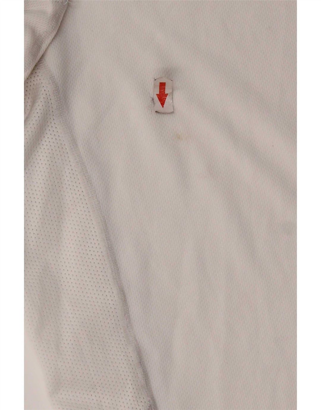 Мужская футболка Nike Dri Fit, средний белый полиэстер с цветными блоками