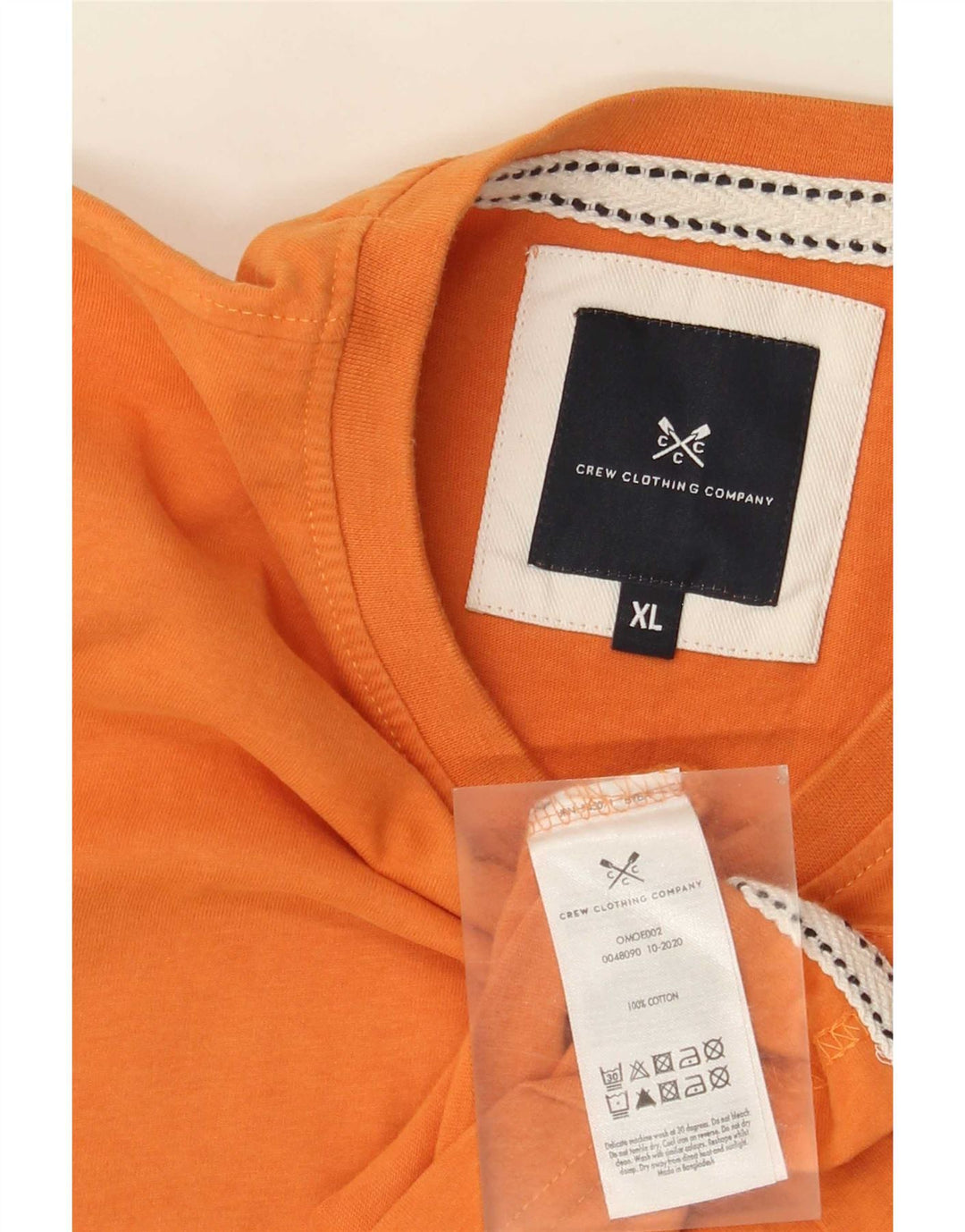 Мужская футболка J. Crew, топ XL, оранжевый хлопок
