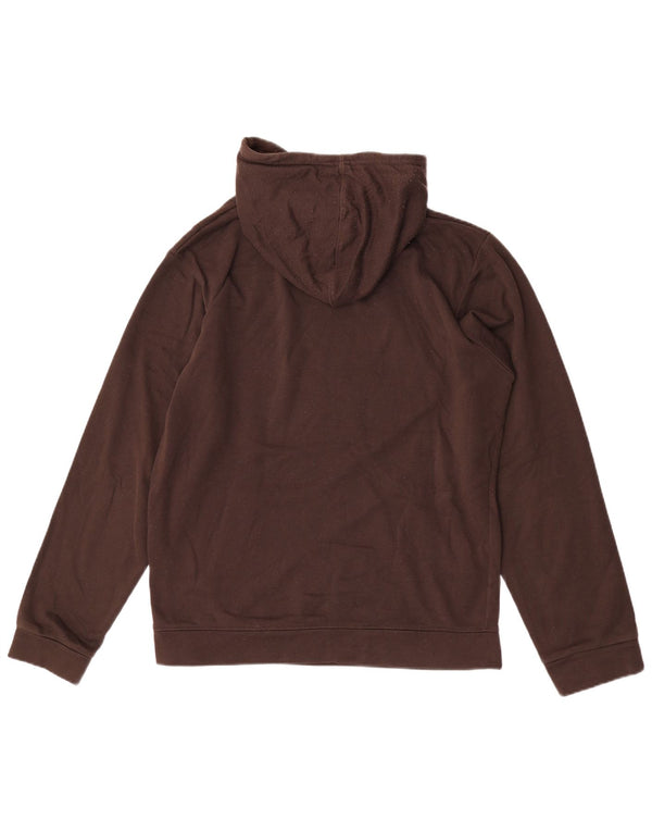 Мужской джемпер с капюшоном Jack & Jones с рисунком, XL, коричневый, хлопок