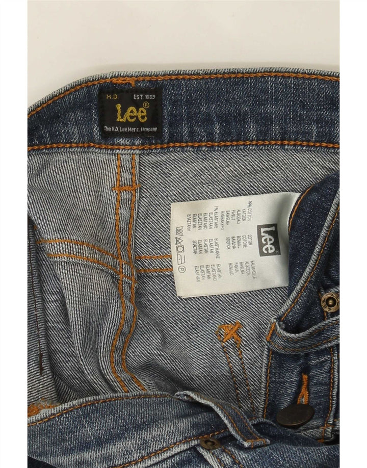 Джинсы Lee Powell Slim W30 L28 синие, хлопок