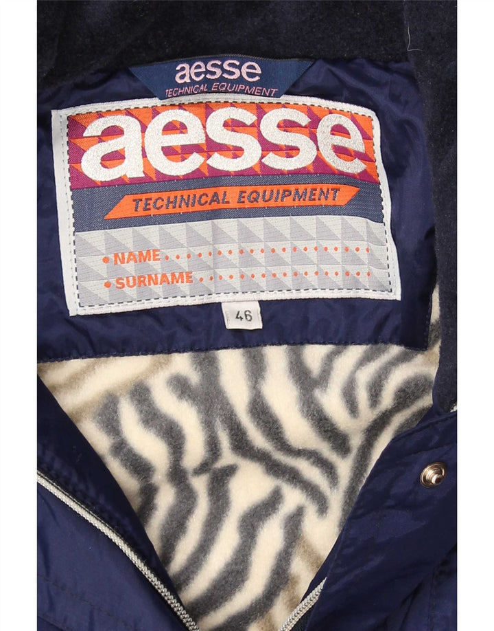 Женский спортивный костюм Aesse EU 46 XL темно-синий с цветными блоками