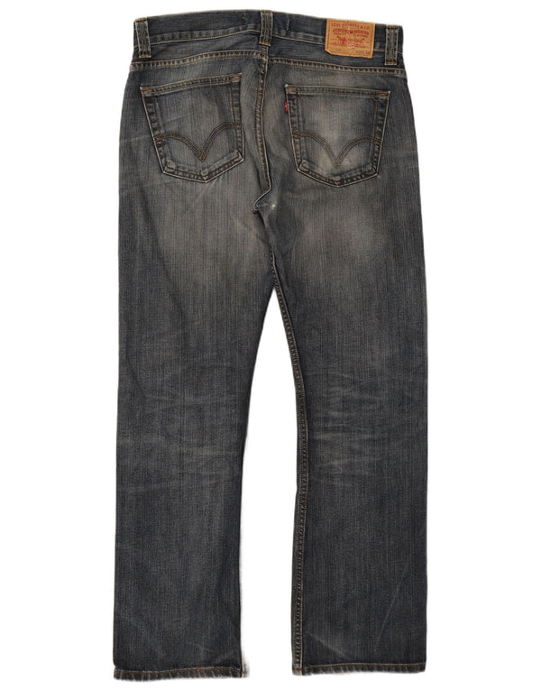 Мужские прямые джинсы LEVI'S 506 Standard Fit W36 L32 синие, хлопок