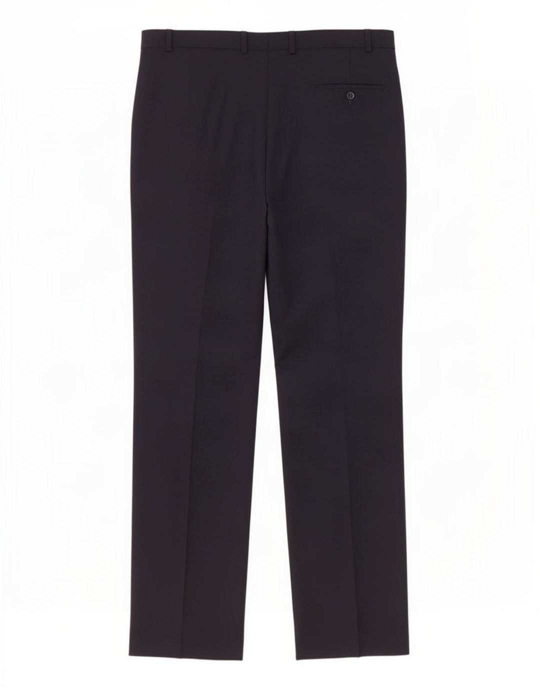 Мужские костюмные брюки классического кроя Marks & Spencer W38 L33 темно-синие из полиэстера