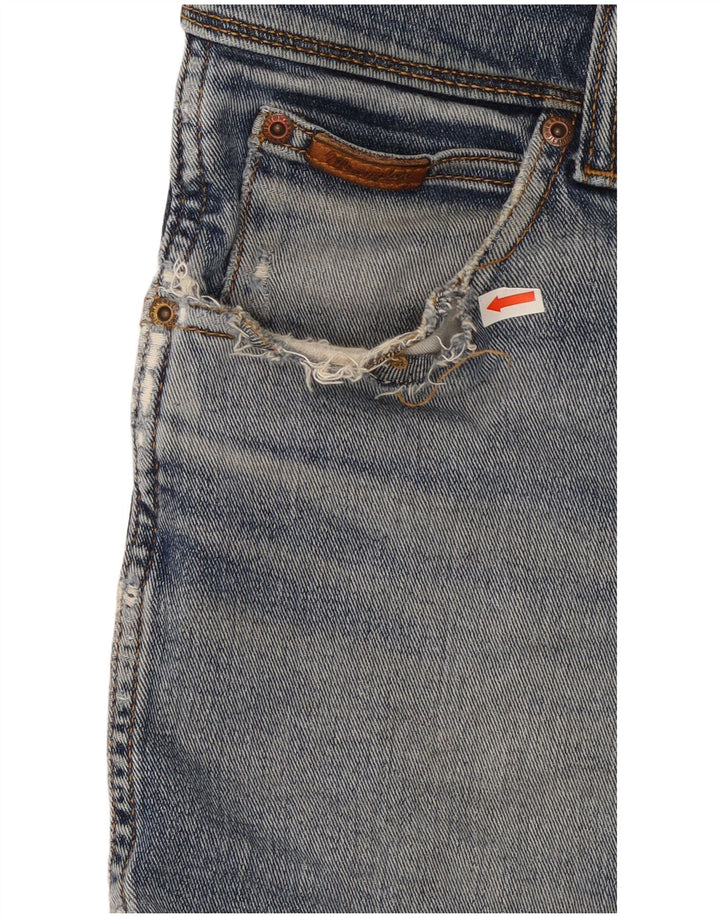 Мужские прямые джинсы Wrangler Texas W32 L30, синий хлопок