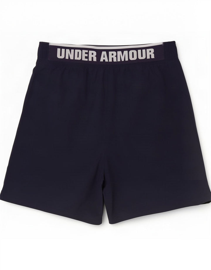 Мужские спортивные шорты Under Armour, большие темно-синие, полиэстер