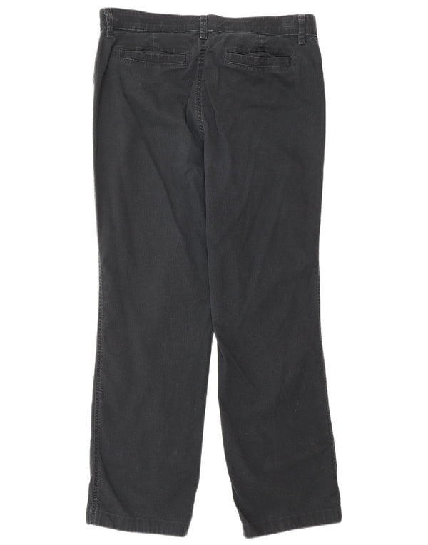 Lee женские прямые повседневные брюки США 14 XL W34 L30 темно-синие хлопковые