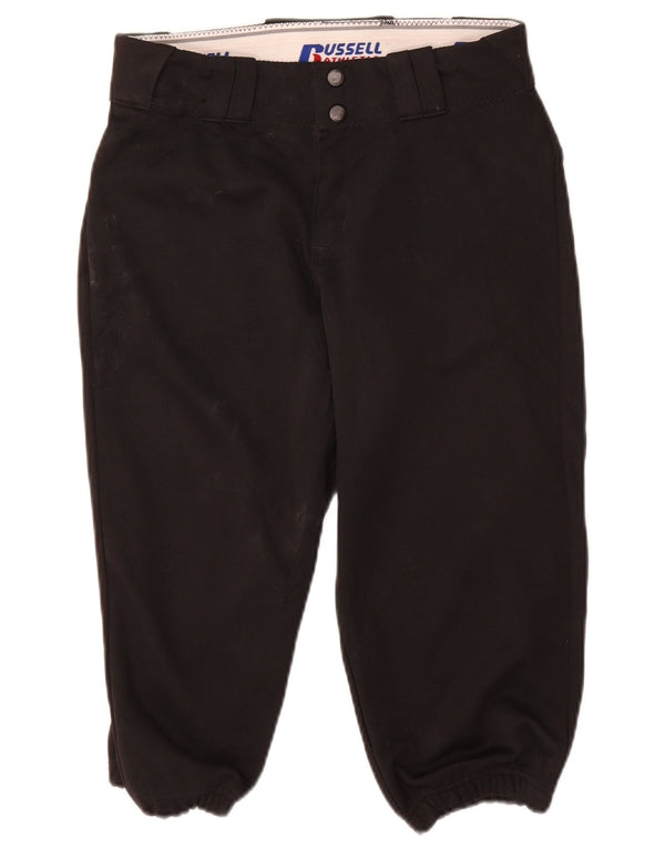 Женские джоггеры Russell Athletic Капри, средние W28 L19, черные
