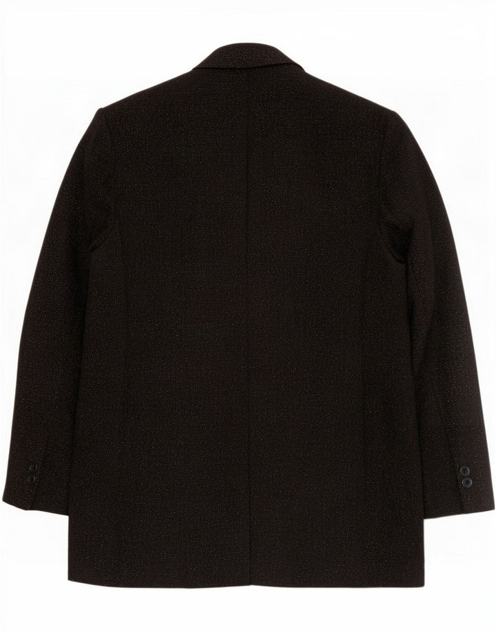 Женский пиджак на 2 пуговицах Marks & Spencer Petite UK 14, средний черный