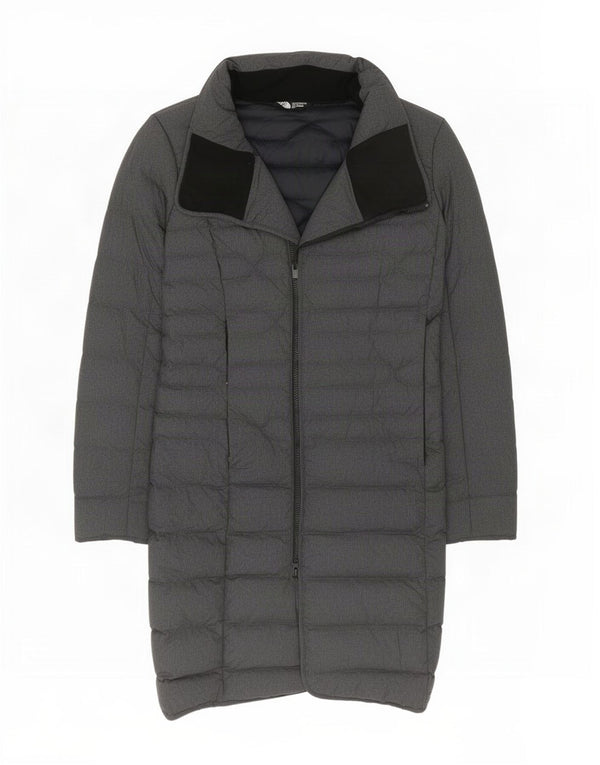 Женское стеганое пальто The North Face UK 10, маленький серый нейлон