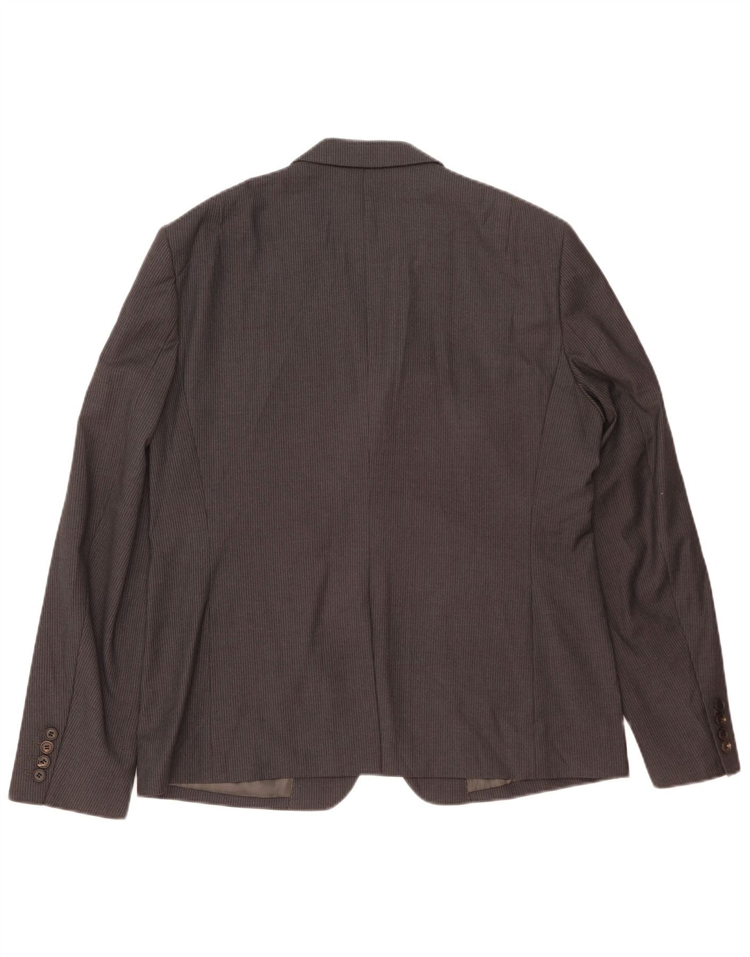 Мужской пиджак All Saints с 2 пуговицами, Великобритания, 42 XL, серый в тонкую полоску