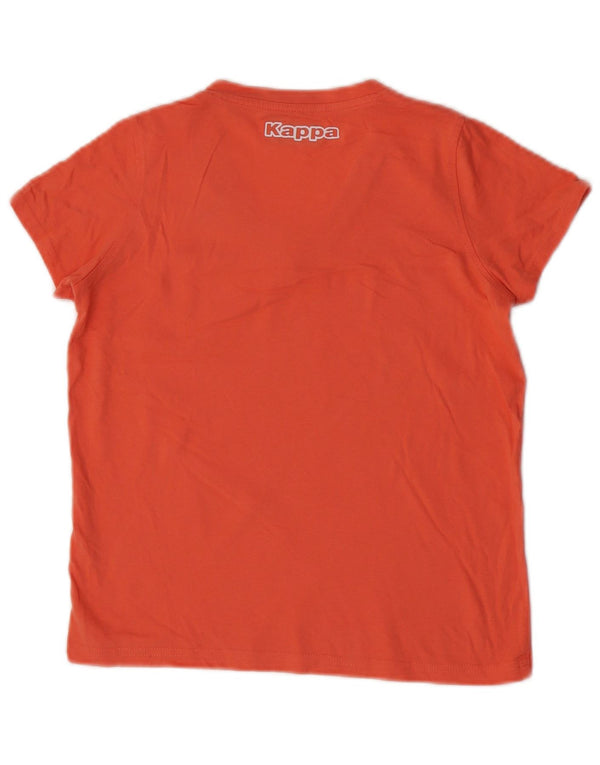 Женская футболка Kappa Top UK 6 XS Оранжевая