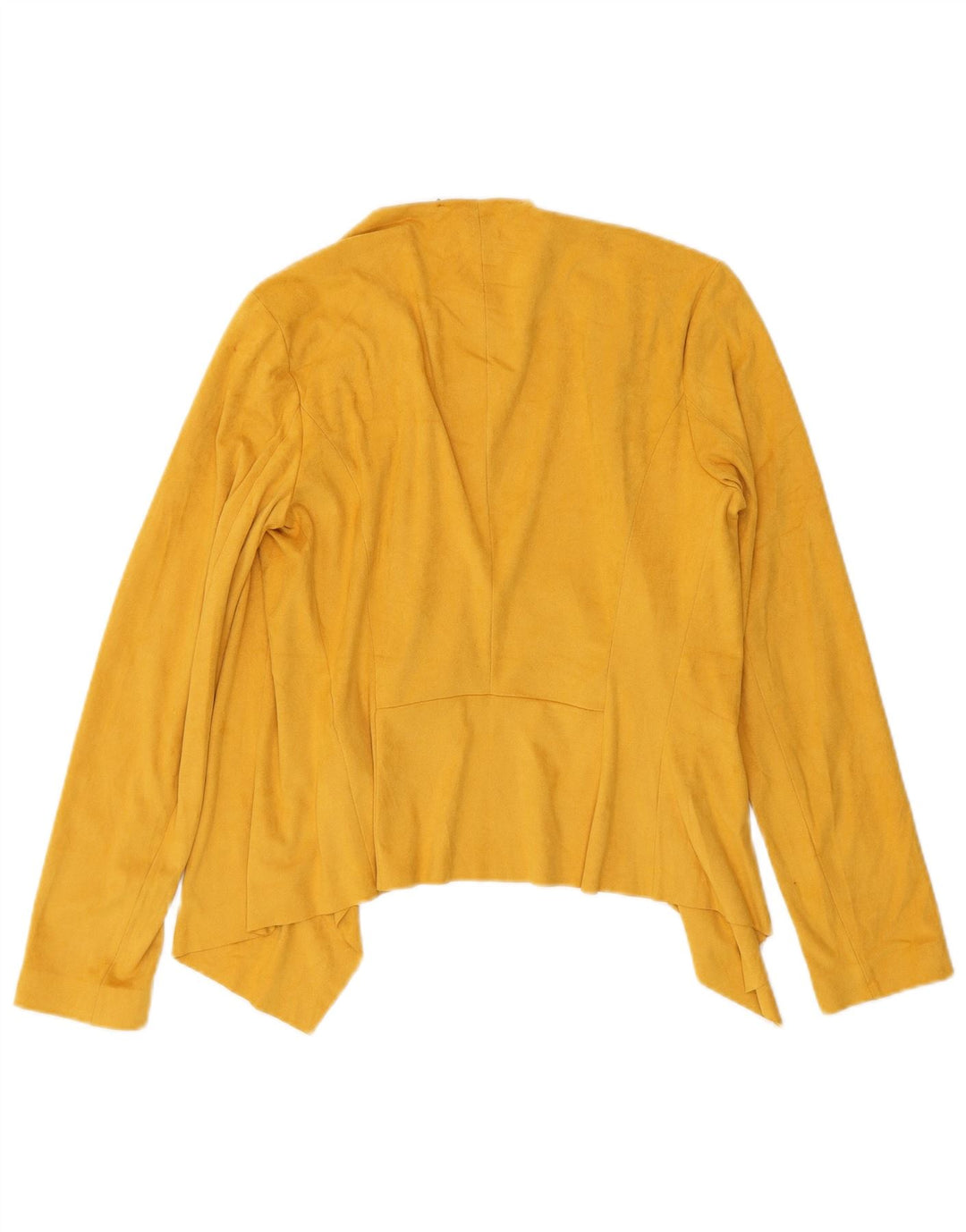 Женский кардиган Zara UK 10, маленький желтый полиэстер
