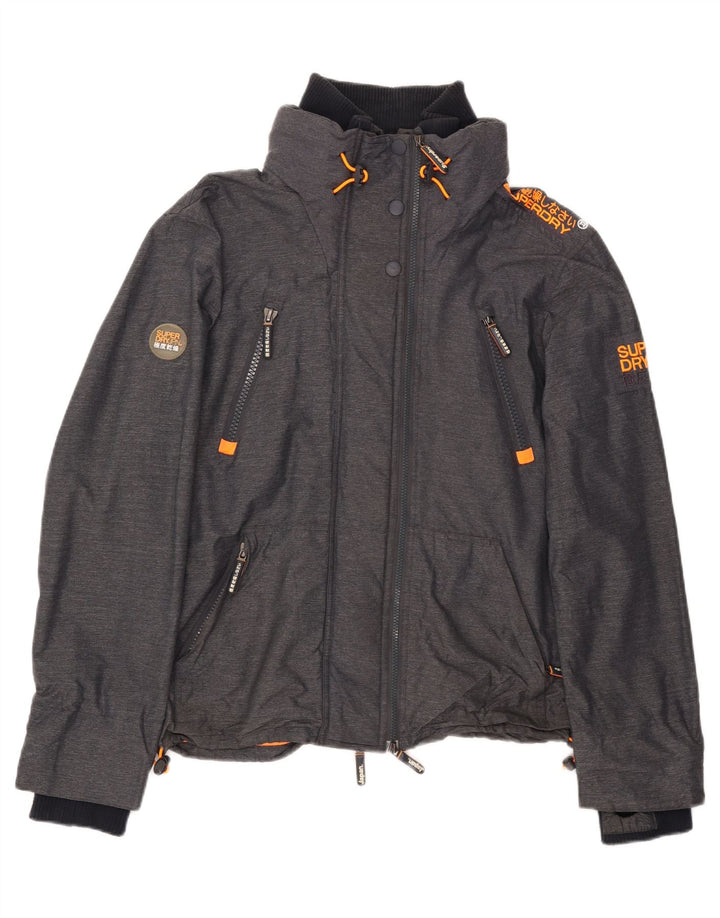 Мужская ветровка Superdry UK 42 XL Серый нейлон